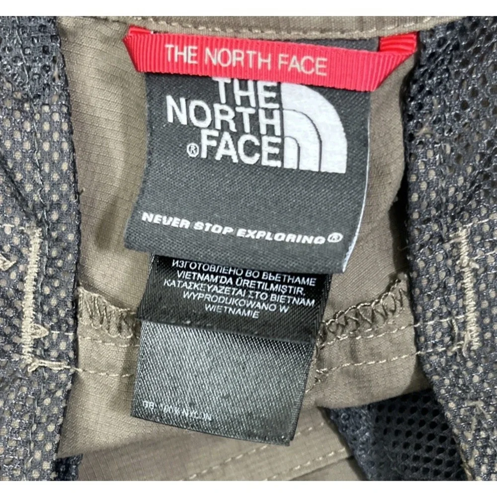 The North Face Men's Size 36 Khaki Brown Convertible Cargo Hiking Pants